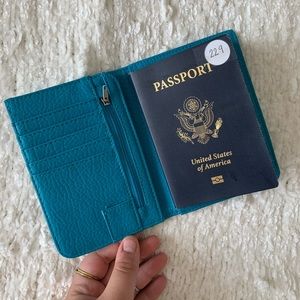 Pretty Blue Passport Wallet ✈️